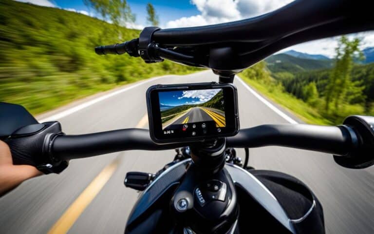 GoPro motorcycle mount