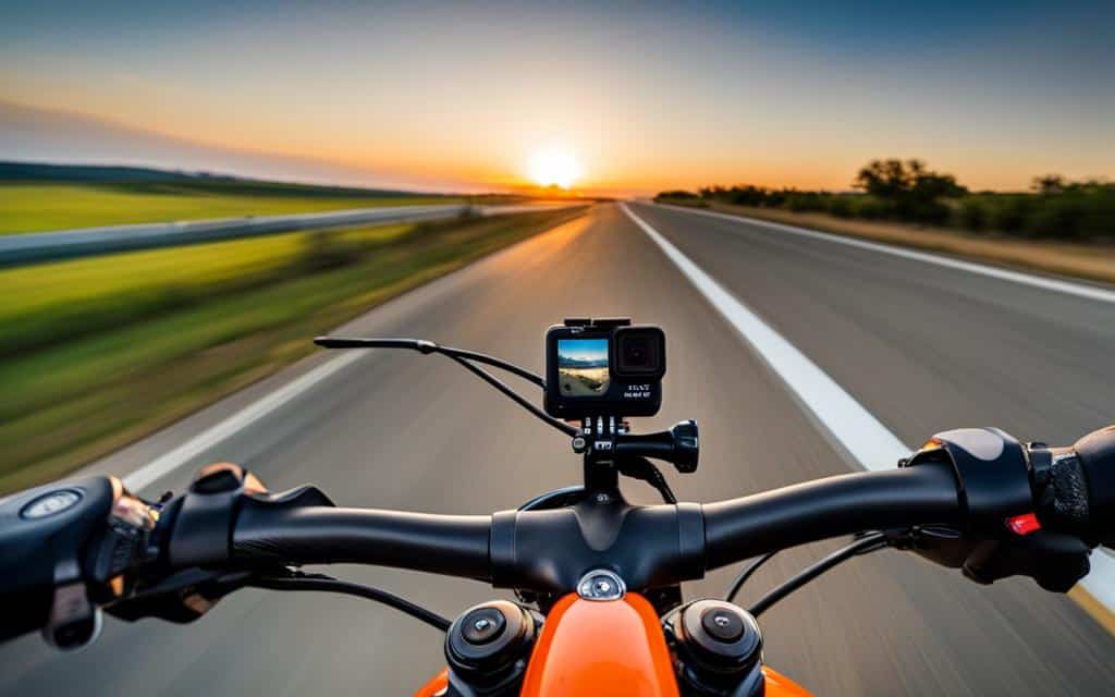 GoPro motorcycle mount