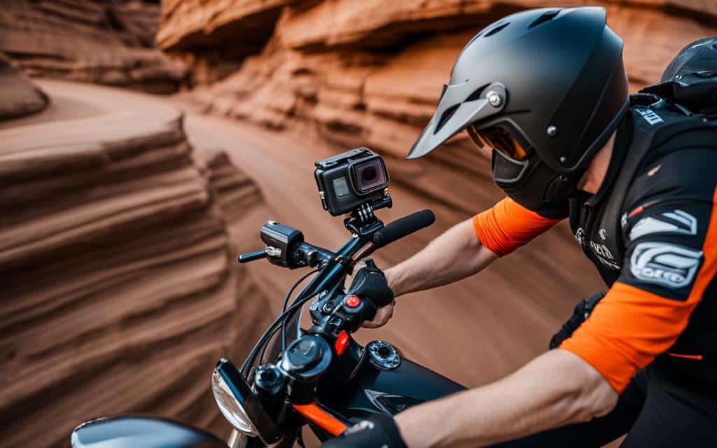 SkutNet CycleMount CM-W GoPro Mirror Mount For Suzuki GSXR1000, GSXR1300 Hayabusa