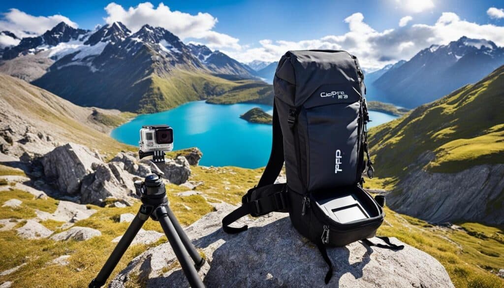 GoPro mounts for hiking